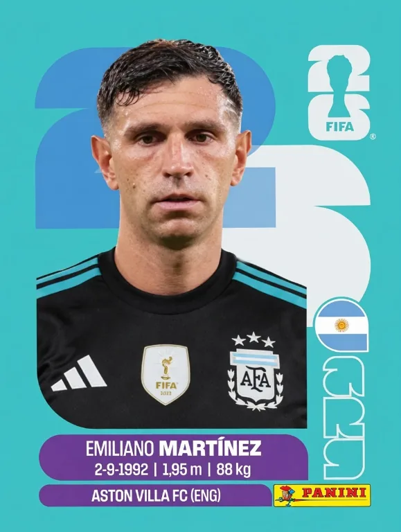 Postal ARG3 Emiliano Martinez