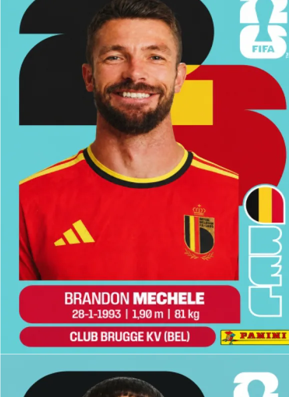 Postal BEL3 Belgica 3