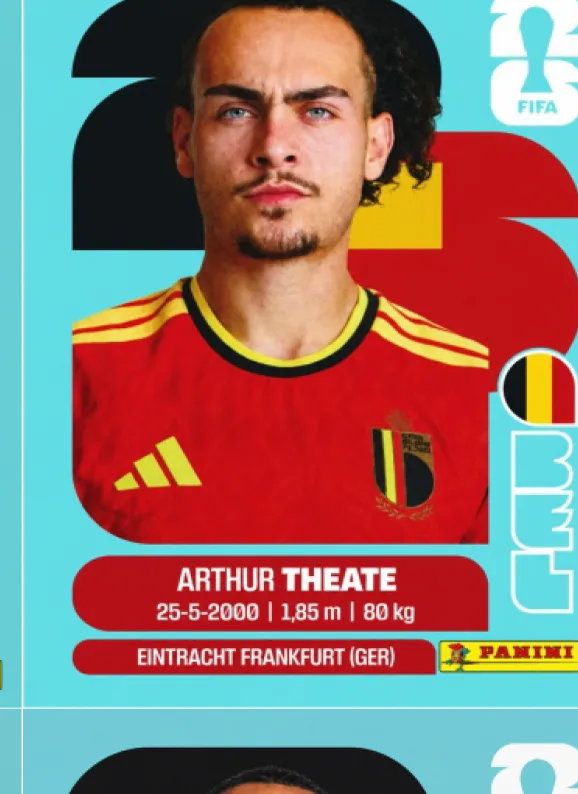 Postal BEL4 Belgica 4