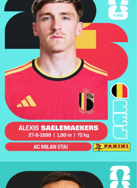 Postal BEL6 Belgica 6