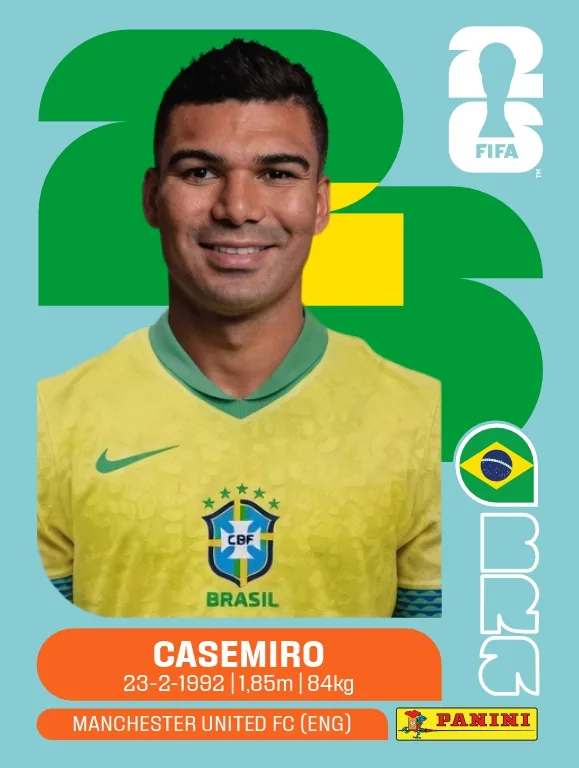 Postal BRA10 Casemiro