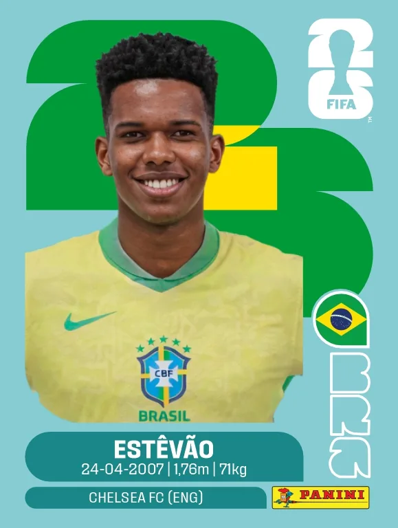 Postal BRA15 Estevao