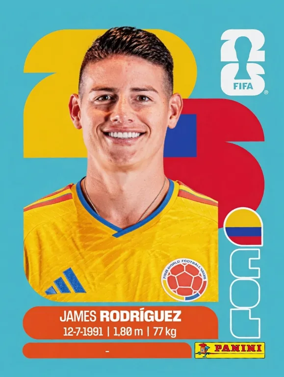 Postal COL12 James Rodriguez