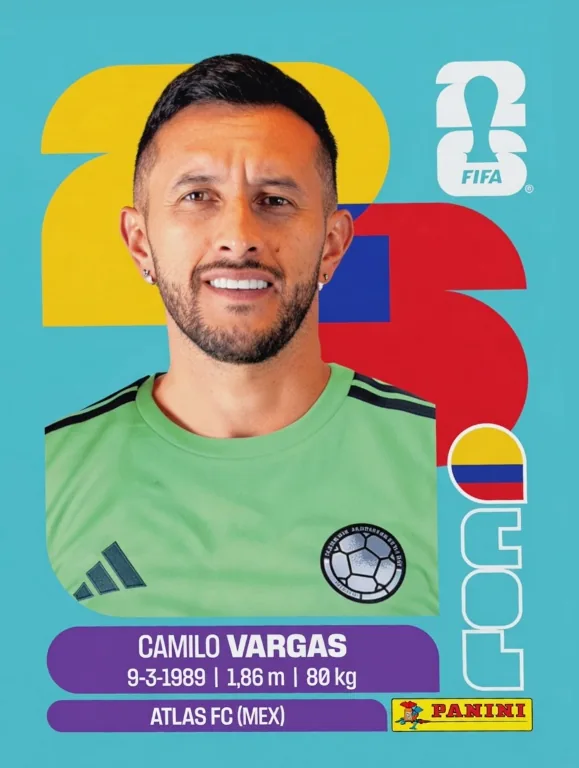 Postal COL4 Camilo Vargas