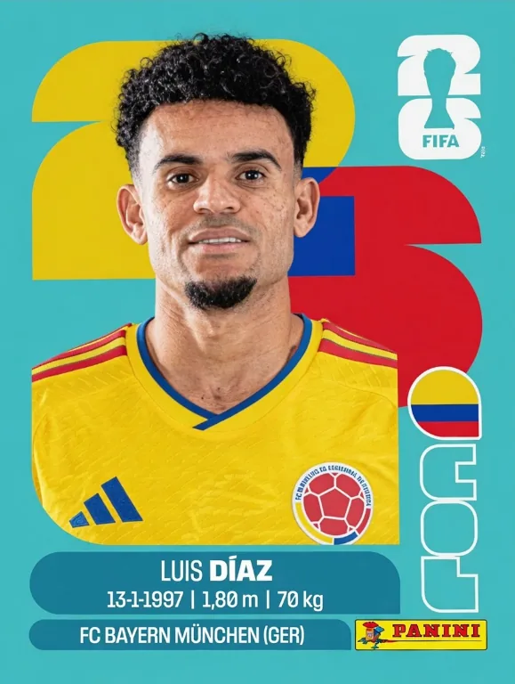 Postal COL5 Luis Diaz