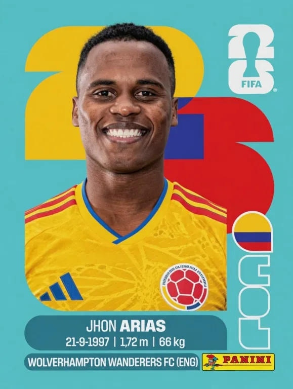 Postal COL7 Jhon Arias
