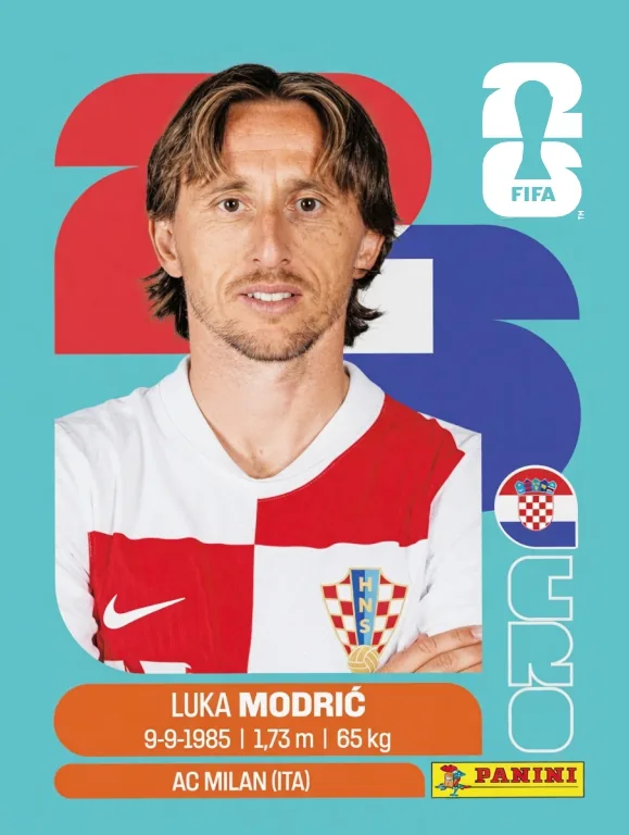 Postal CRO8 Luka Modric