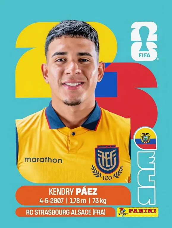 Postal ECU12 Kendry Paez
