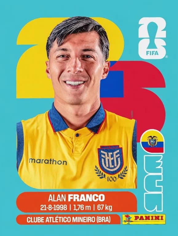 Postal ECU13 Alan Franco