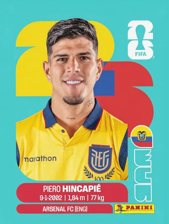 Postal ECU19 Piero Hincapie