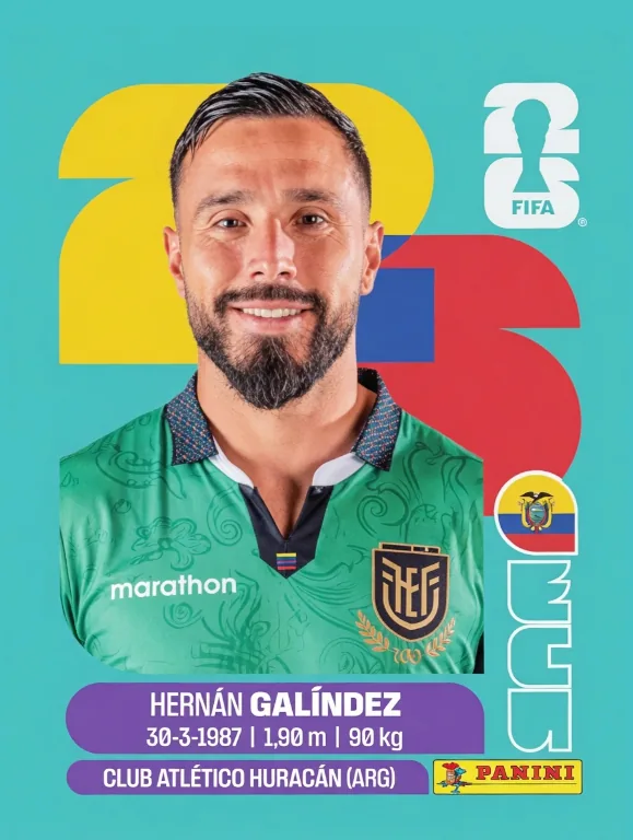 Postal ECU3 Hernan Galindez