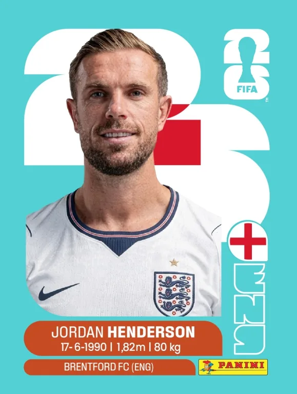 Postal ENG12 Jordan Henderson