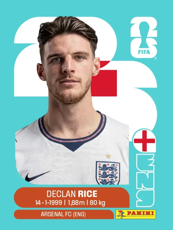 Postal ENG14 Declan Rice