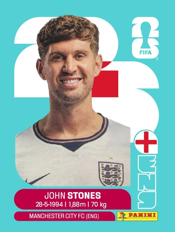 Postal ENG16 John Stones