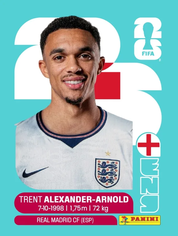 Postal ENG20 Trent Alexander-Arnold