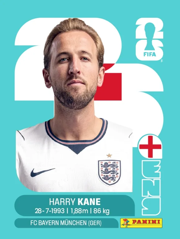 Postal ENG4 Harry Kane