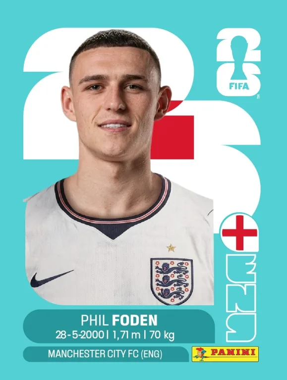 Postal ENG6 Phil Foden