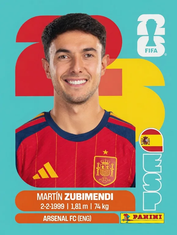 Postal ESP14 Martin Zubimendi