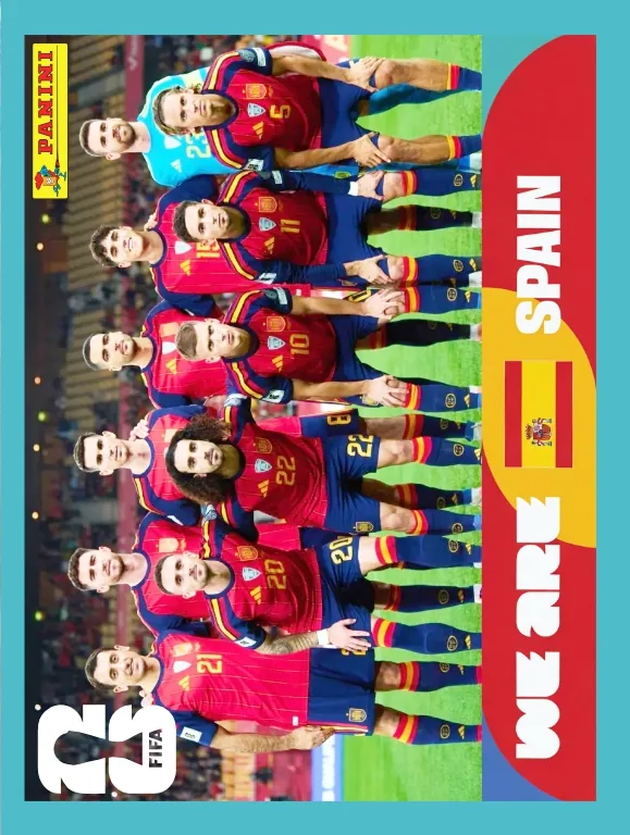 Postal ESP2 Equipo Espana