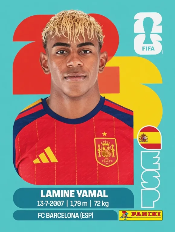 Postal ESP4 Lamine Yamal