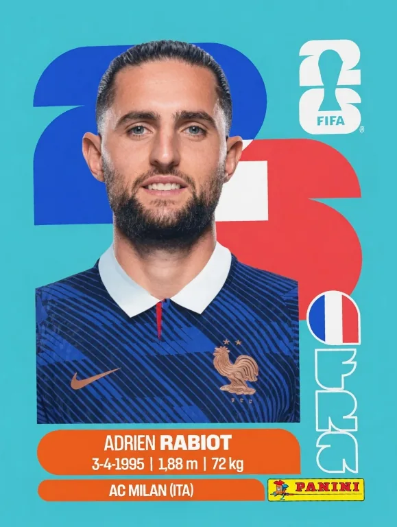 Postal FRA10 Adrien Rabiot