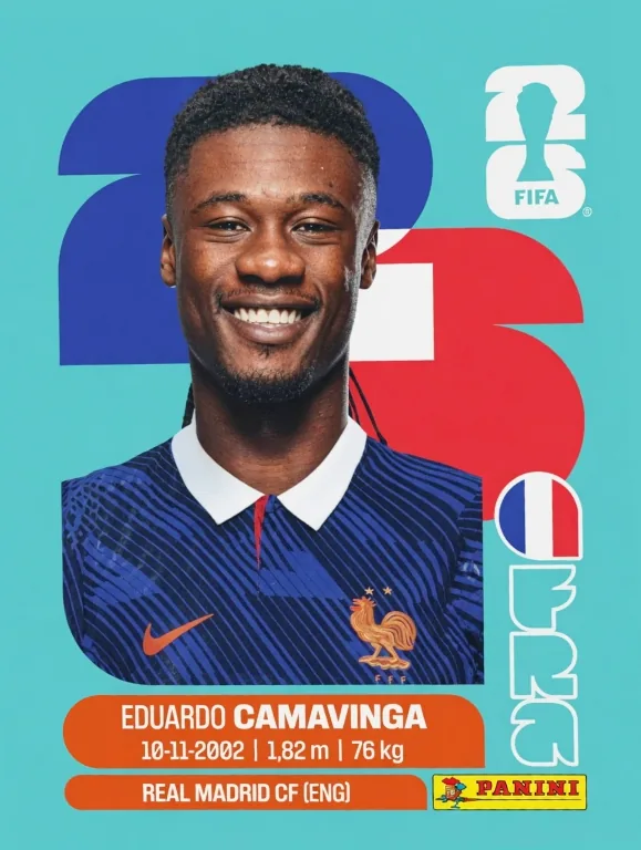 Postal FRA12 Eduardo Camavinga