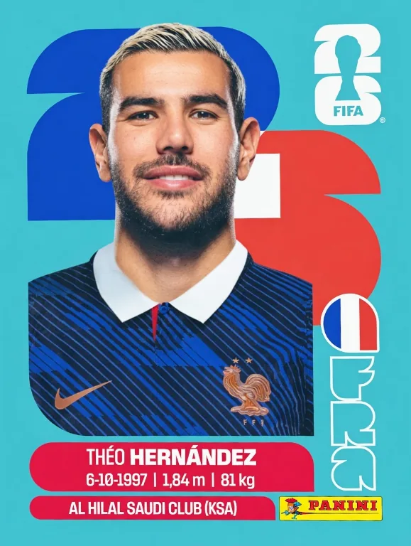 Postal FRA20 Theo Hernandez