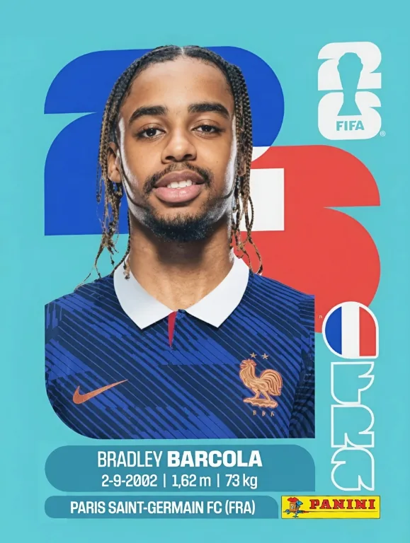 Postal FRA8 Bradley Barcola
