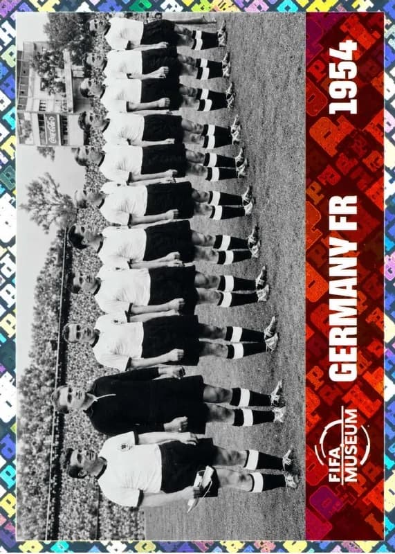 Postal FWC11 Alemania Occidental 1954 — World Cup History