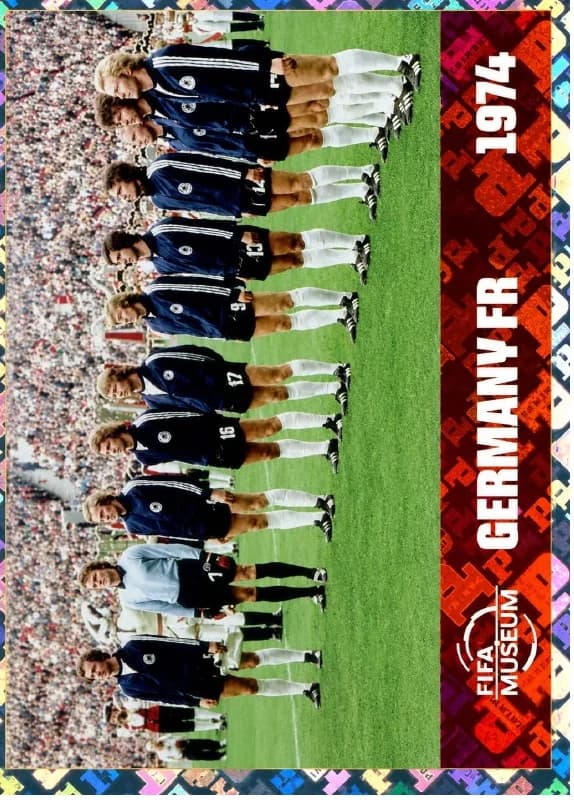 Postal FWC13 Alemania Occidental 1974 — World Cup History