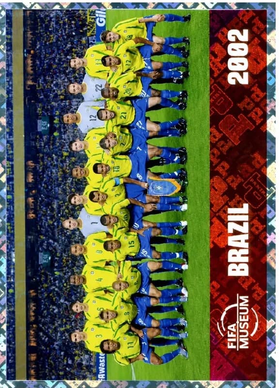 Postal FWC16 Brasil 2002 — World Cup History