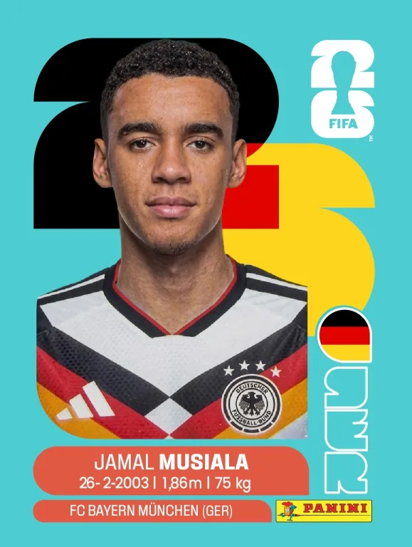 Postal GER13 Jamal Musiala