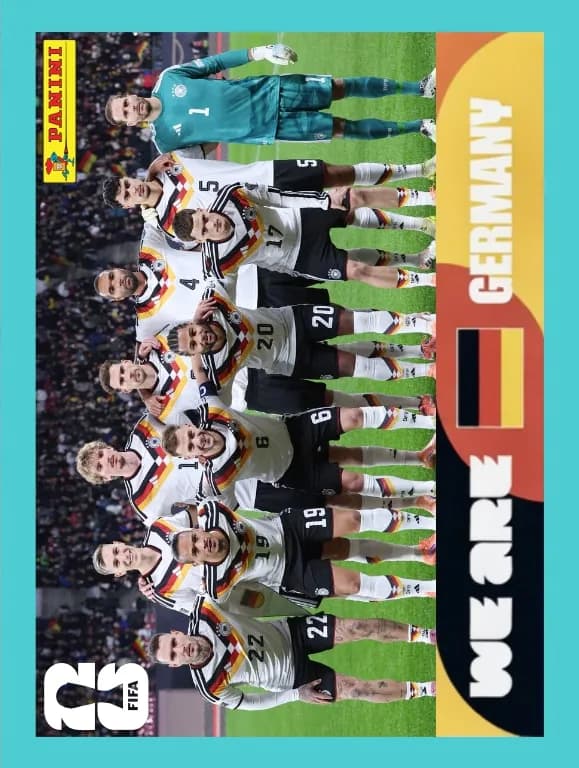 Postal GER2 Equipo Alemania