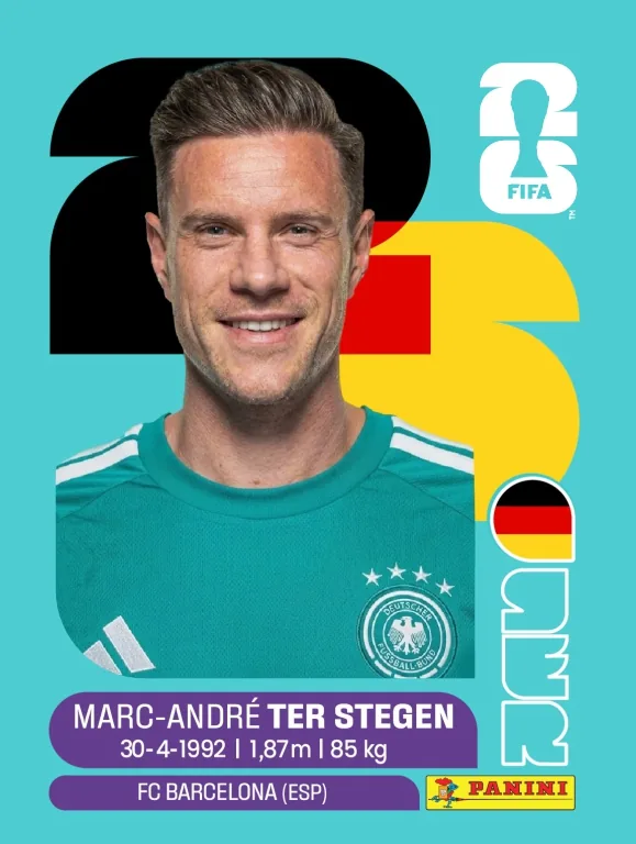 Postal GER3 Marc-Andre ter Stegen