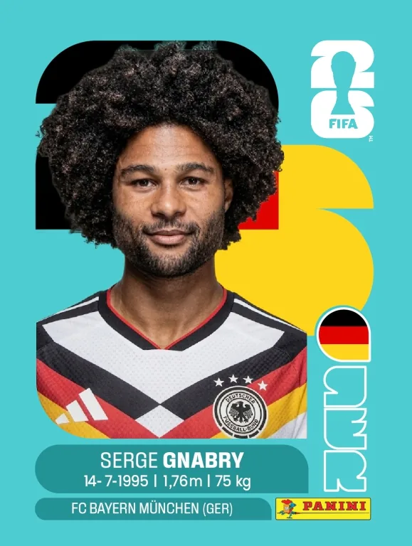 Postal GER6 Serge Gnabry