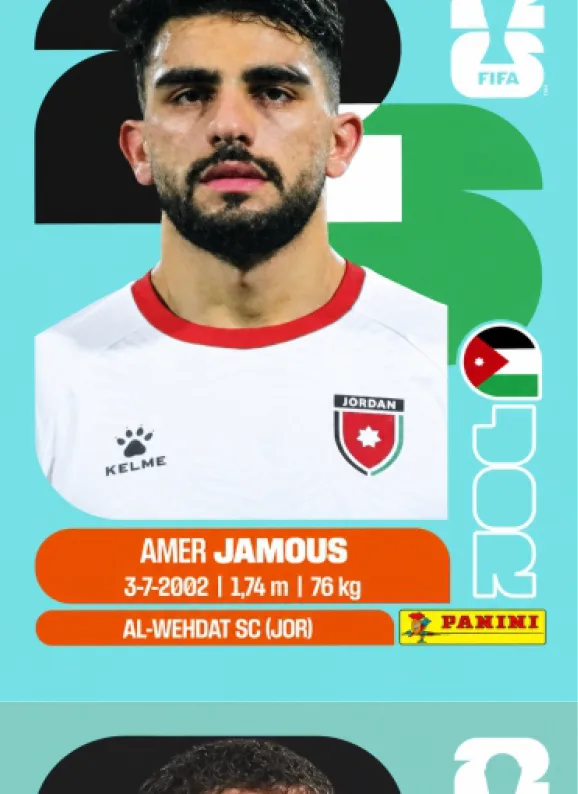 Postal JOR6 Jordania 6
