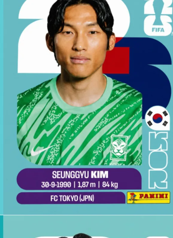 Postal KOR4 Corea del Sur 4