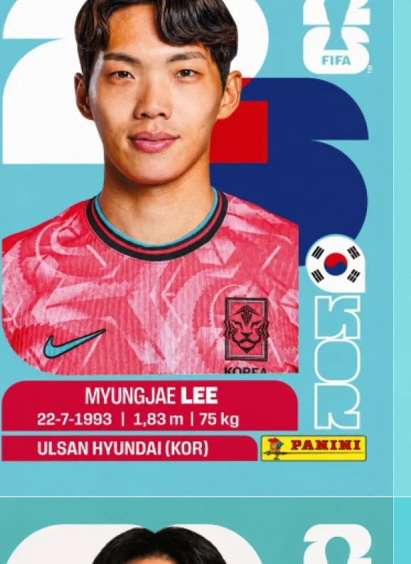 Postal KOR5 Corea del Sur 5