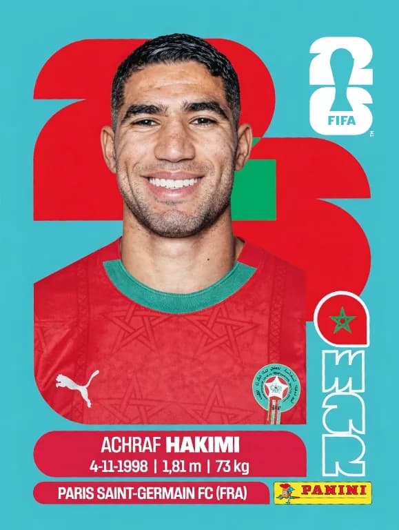 Postal MAR14 Achraf Hakimi