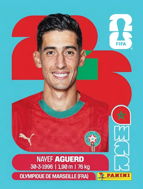 Postal MAR18 Nayef Aguerd