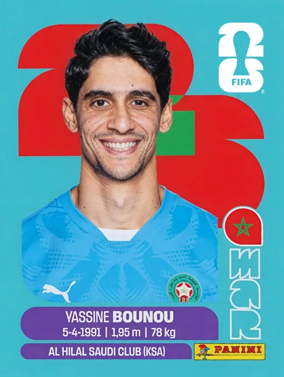 Postal MAR3 Yassine Bounou