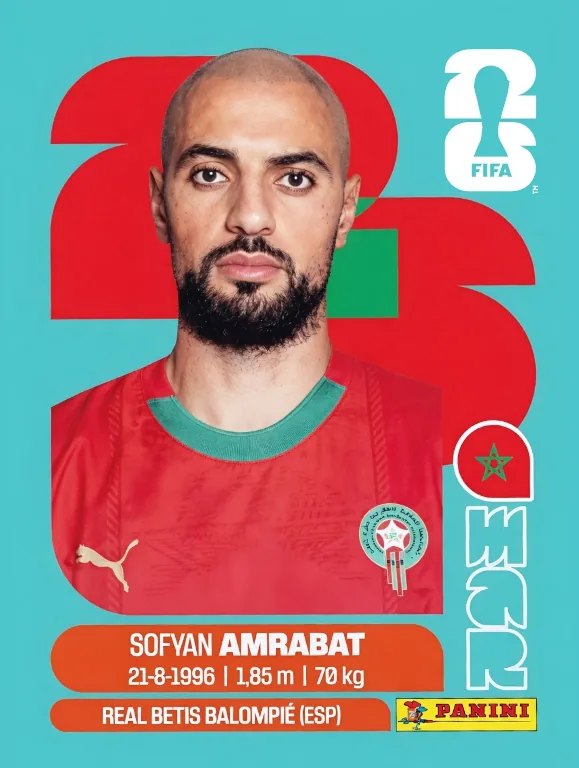 Postal MAR9 Sofyan Amrabat