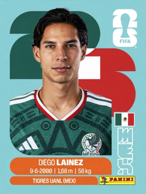 Postal MEX10 Diego Lainez