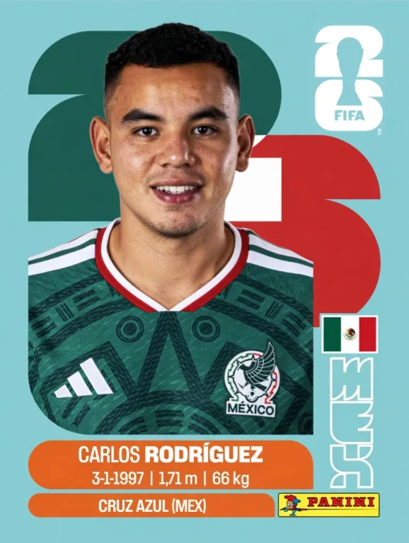 Postal MEX13 Carlos Rodriguez