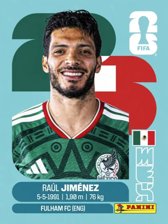 Postal MEX15 Raul Jimenez