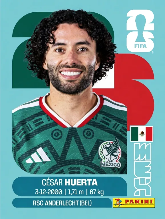 Postal MEX19 Cesar Huerta