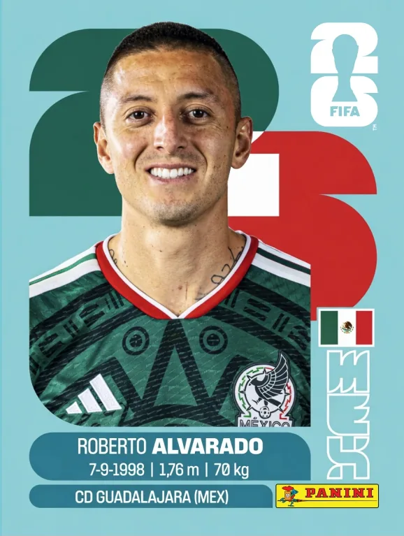 Postal MEX20 Roberto Alvarado