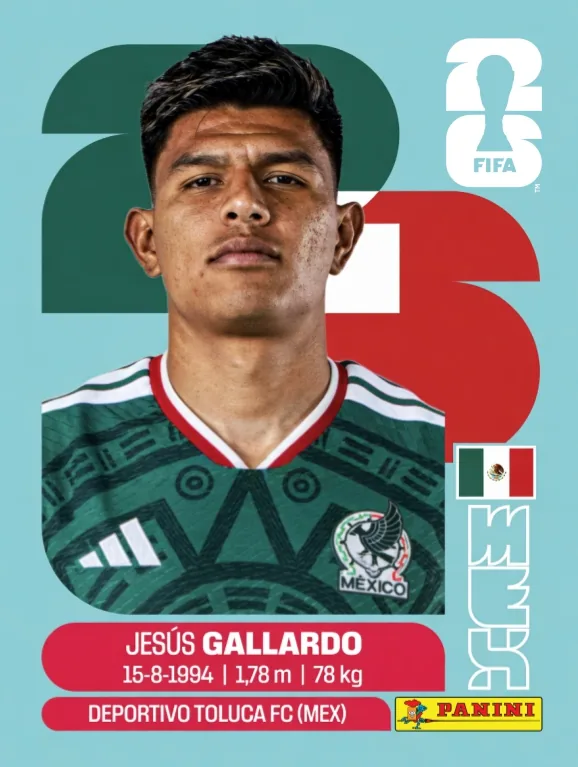 Postal MEX4 Jesus Gallardo