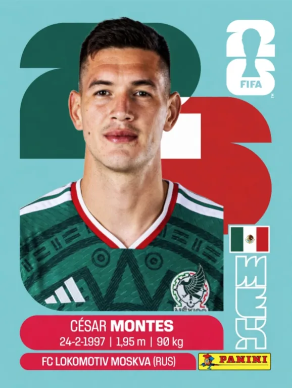 Postal MEX6 Cesar Montes
