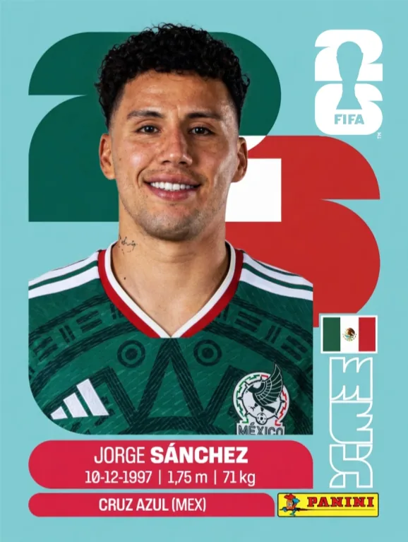 Postal MEX8 Jorge Sanchez